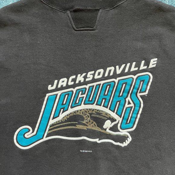 RARE Jacksonville Jaguars 90s Starter Crewneck - Picture 8 of 9